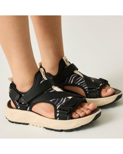 Regatta Black Lito Sandals