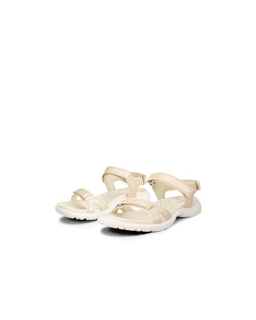 Ecco Natural Flat Sandals