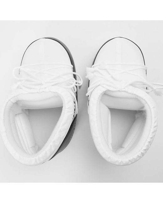 Moon Boot White Icon Low Boots for men
