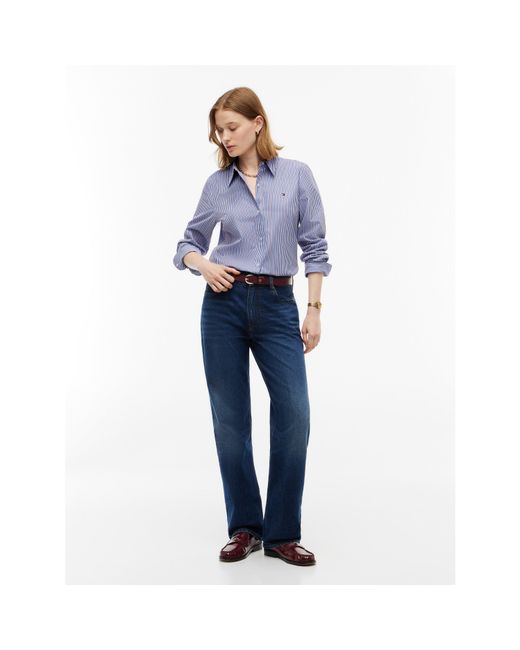 Tommy Hilfiger Purple Heritage Shirt