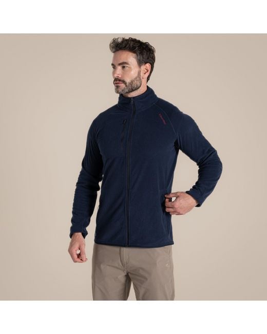 Craghoppers Blue Nosilife Bromsgrove Quick-Drying Golf Jacket for men