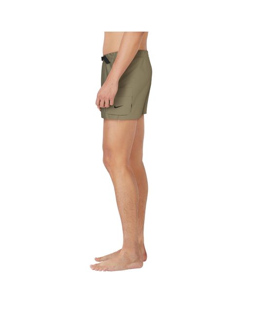 Nike Green Voyage 5 Volley Short for men