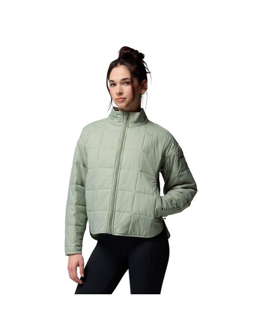 Columbia Green Quilted Jacket