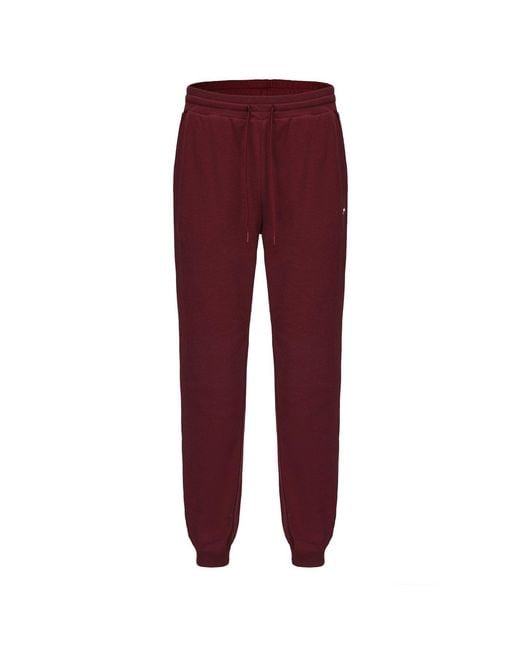 Slazenger 1881 Red Interlock Closed Hem Pant