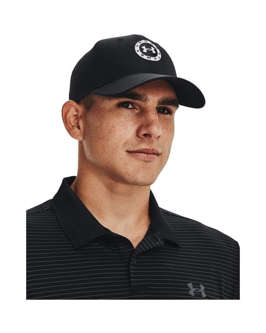 Under Armour Black Jordan Spieth Golf Cap for men