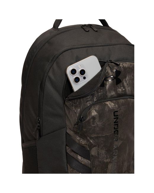 Under Armour Black Ua Hustle 6.0 Backpack