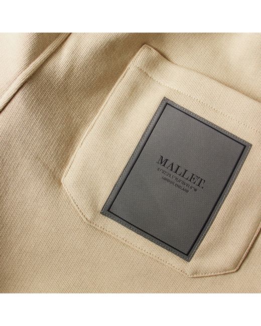 Mallet Natural Fleece Jogger Shorts for men