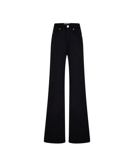 AMI Black Flare Fit Jeans