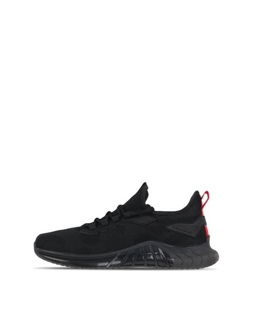 Rise Of Dawn Black Chain Trainers for men