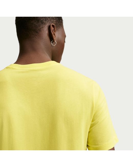 Nike Yellow Air Woven Tracksuit Shorts for men