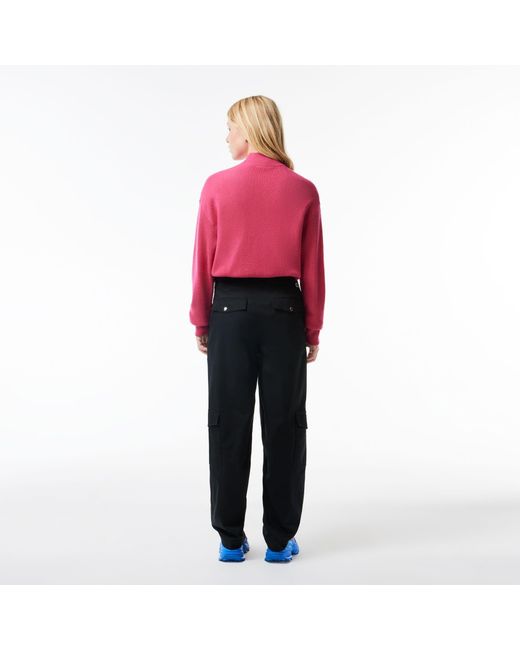 Lacoste Black Cargo Trousers