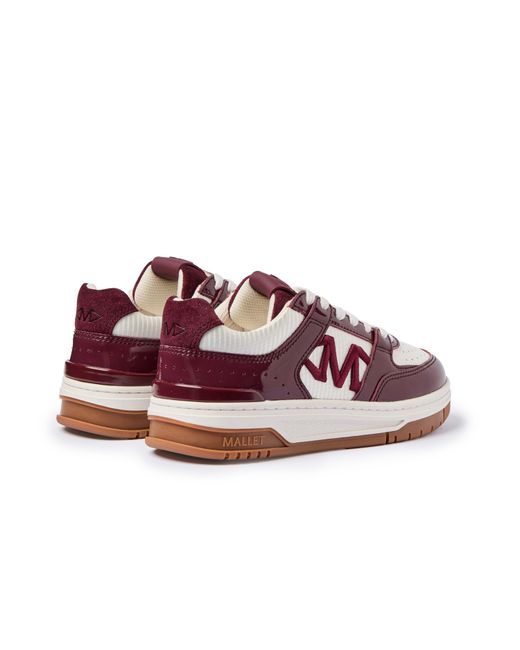 Mallet Red Clayton Low-Top Trainers