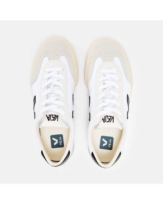 Veja White Volley Court Trainers