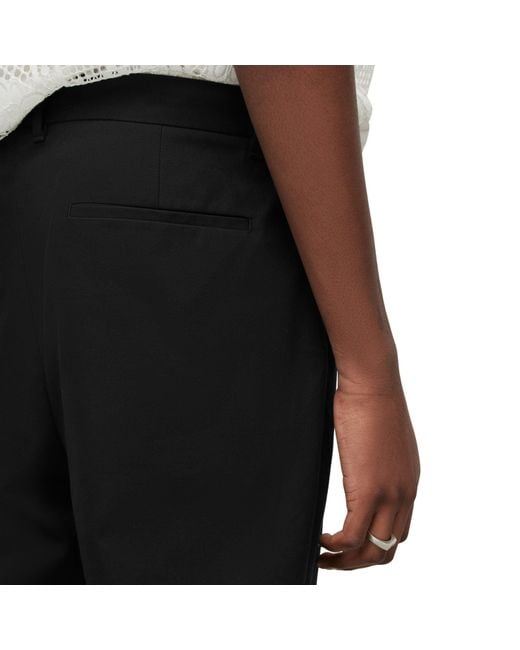 AllSaints Black All Tallis Trouser Sn09 for men