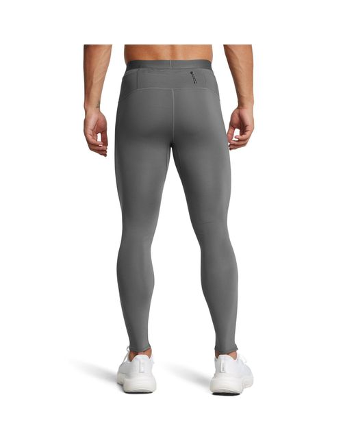 Under Armour Gray Launch Elite Performance Running Tight for men