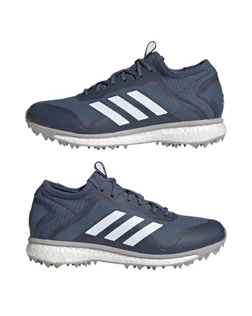 Adidas Blue Fabela X Astro Hockey Shoes