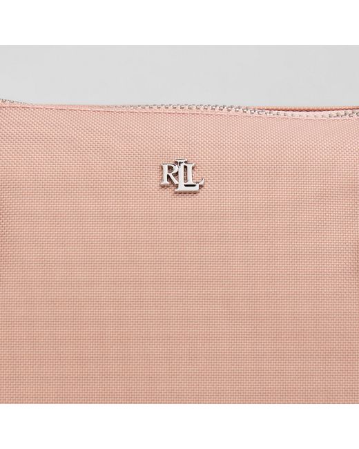 Ralph Lauren Pink Medium Keaton Tote Bag
