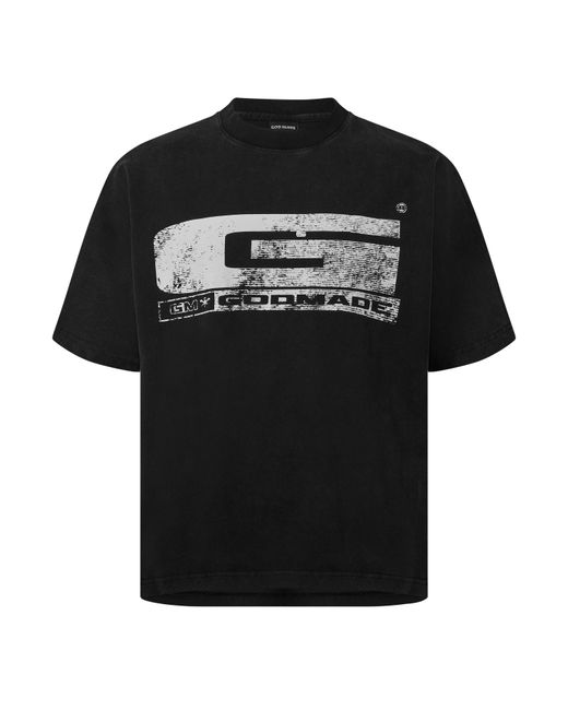 God Made Black T-Shirt for men