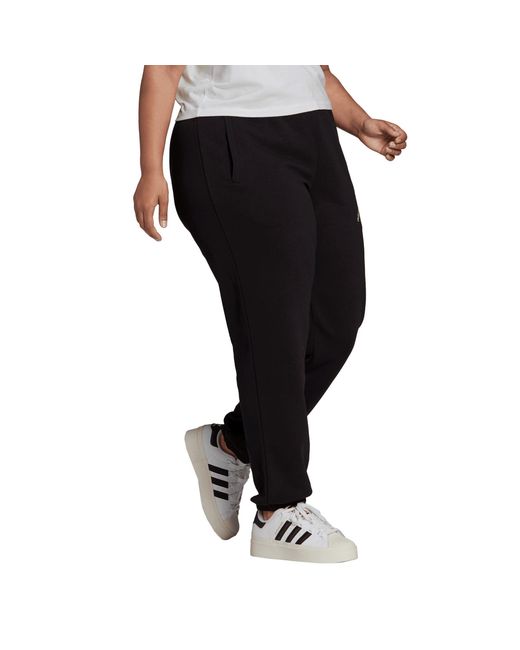 Adidas Originals Blue Closed Hem Fleece Joggers