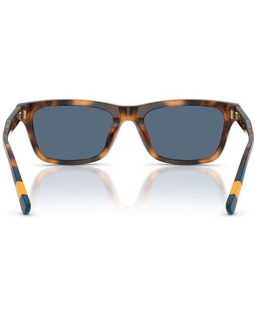 Polo Ralph Lauren Blue 0Ph4240U Square Sunglasses for men