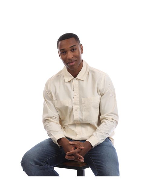 Boss Natural Locky M Long Sleeve Oxford Shirt for men