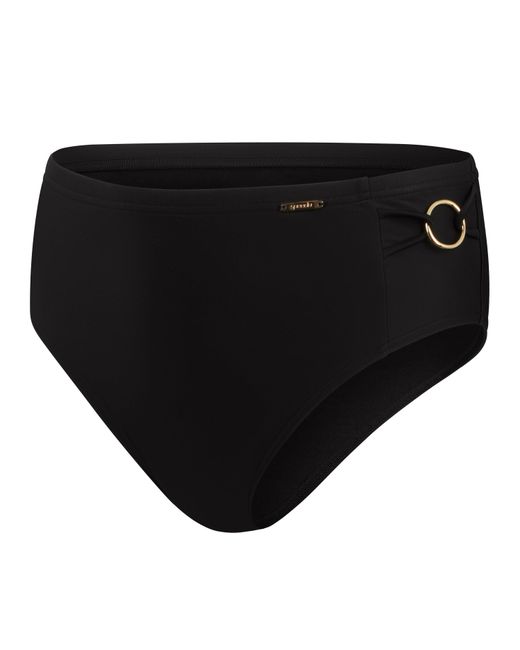 Speedo Black Shaping High Waist Brief