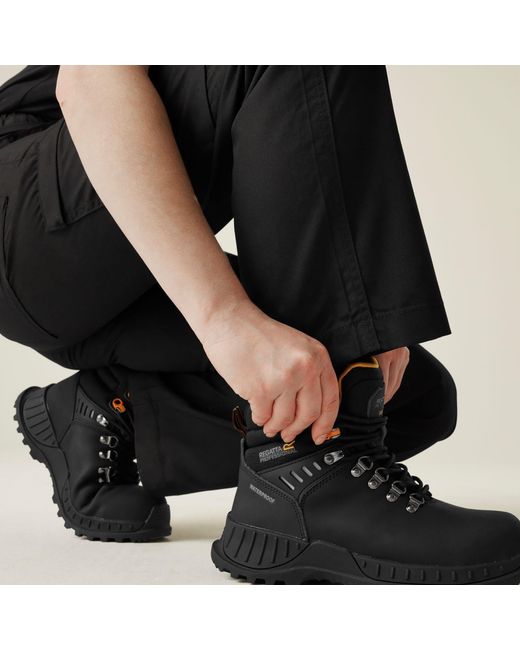 Regatta Black Action Trousers