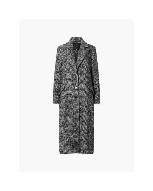 French Connection Multicolor Chantelle Tailored Overcoat