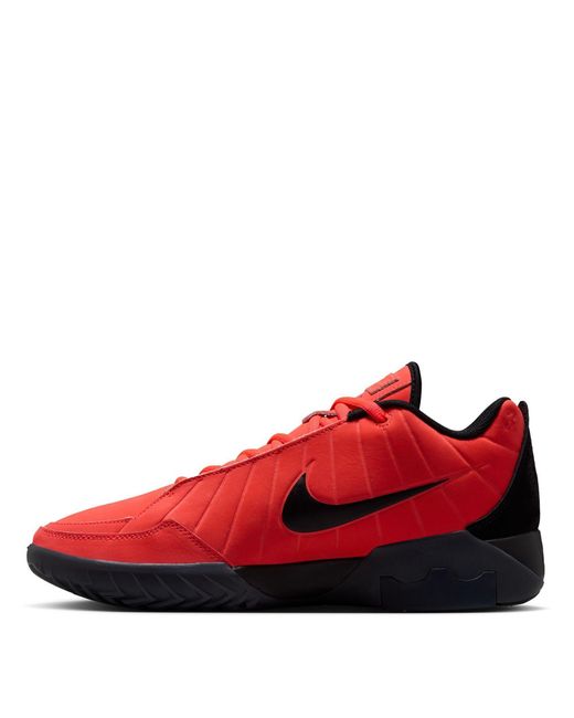 Nike Red Lebron Witness 9 Basketball Shoes for men