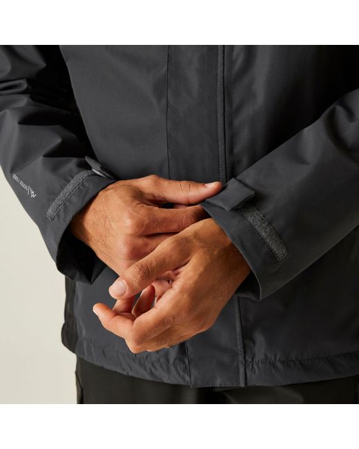 Regatta Black Matt Ii Waterproof Isotex Jacket for men