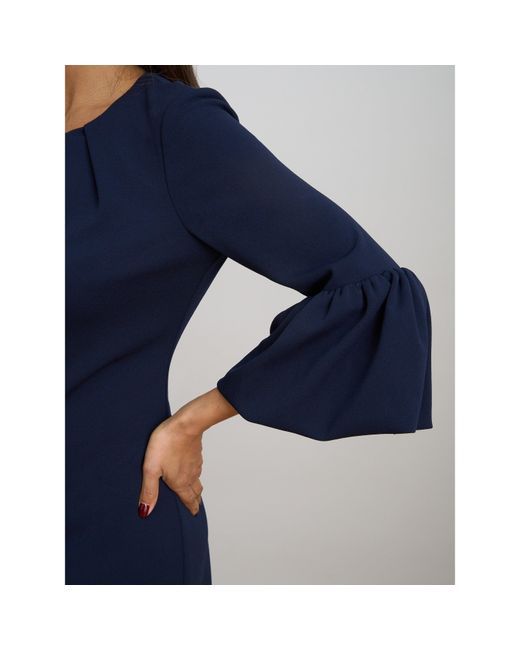 Gina Bacconi Blue Ivana Shift Dress