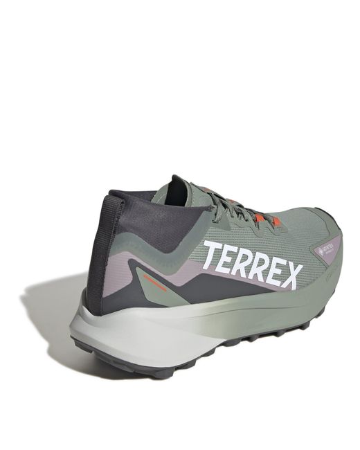 Adidas Gray Terrex Agravic Gtx Trail Running Shoes
