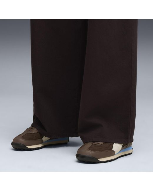 PUMA Brown Easy Rider Low-Top Trainers