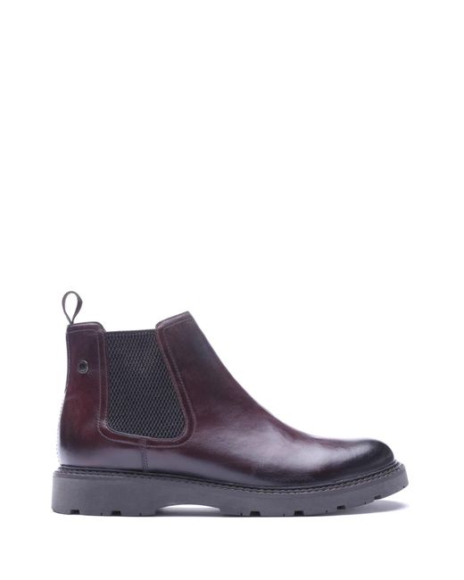 Base London Purple Echo Chelsea Boot for men