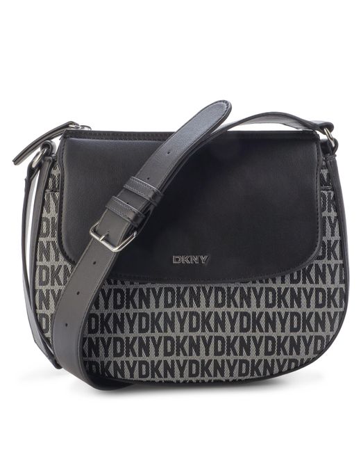 DKNY Black Bella Sm Flap C