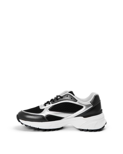 Calvin Klein Black Ck L Hike Runner Chunky Trainers