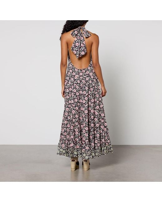 Rixo Multicolor Jayne Maxi Dress