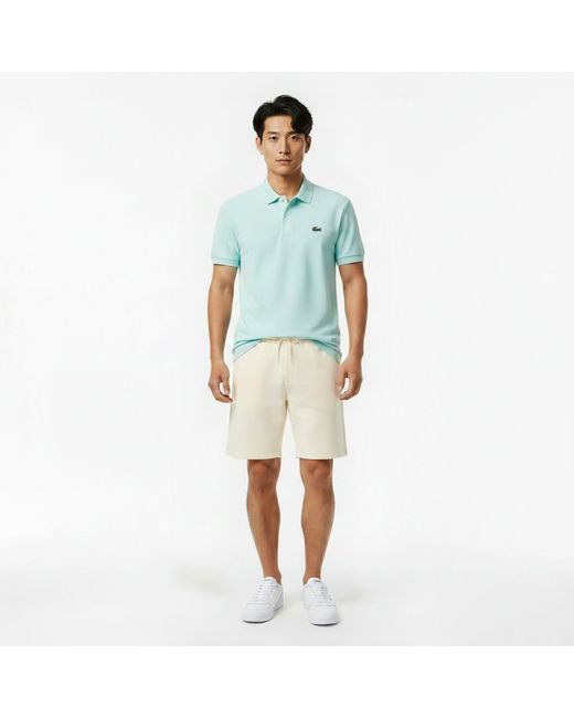 Lacoste Blue Classic Short Sleeve Polo Shirt for men