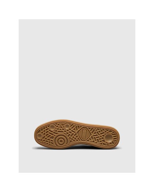 Pretty Green Black Ramblas Suede Low-Top Trainers for men