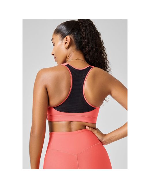 Casall Red Iconi High Impact Sports Bra