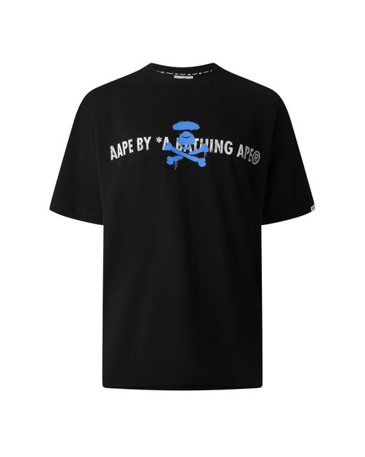 Aape Black T-Shirt for men