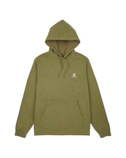 Converse Green Logo Over The Head Hoodie for men