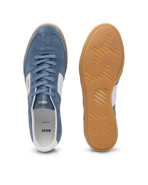 Boss Blue Brandon Tennis Style Trainer for men