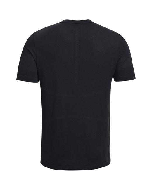 Under Armour S Ua Vanish Elite Seamless Short Sleeve T-shirt Black Xl for men