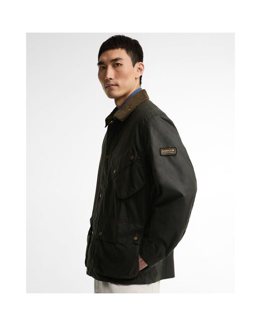 Barbour Black B.Int Brake Line Wax Sn64 for men