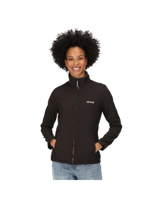 Regatta Black Connie V Softshell Jacket