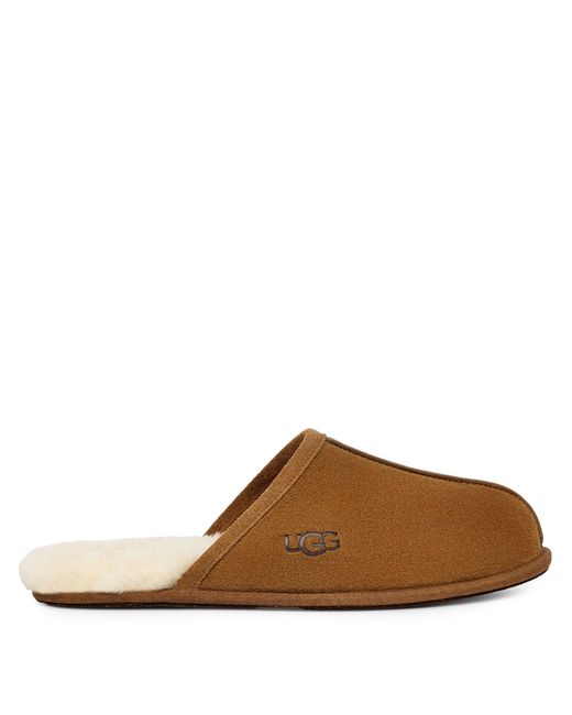 Ugg Brown Scuff Mule Slippers for men
