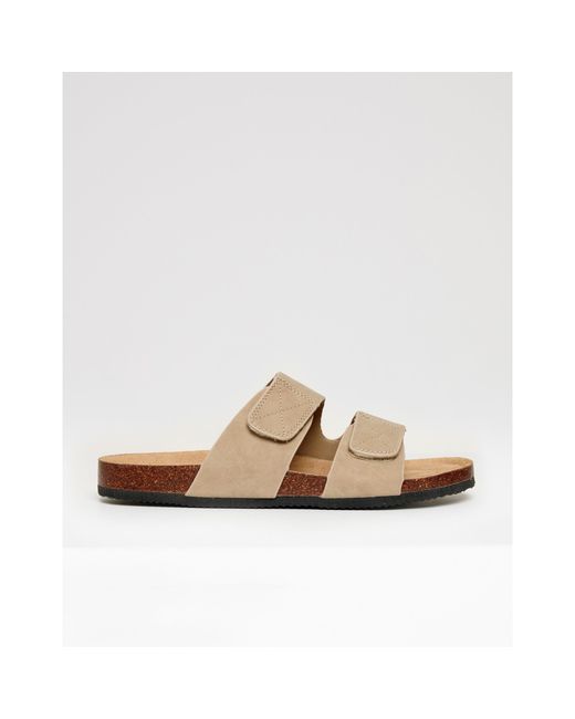 Threadbare Natural Artemis Flat Sandal for men