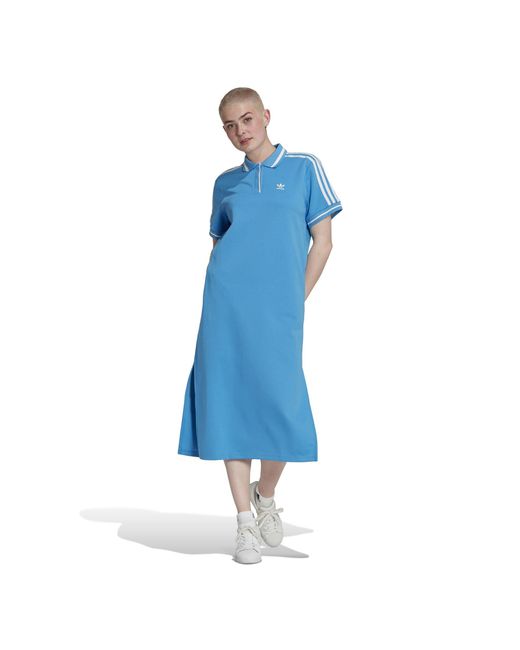 Adidas Originals Blue Regular T-Shirt Dress
