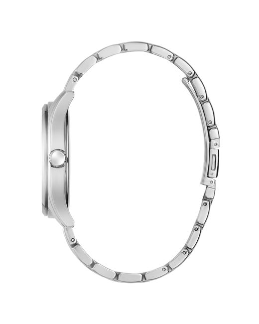 Guess Metallic Tate Analogue Quartz Watch for men